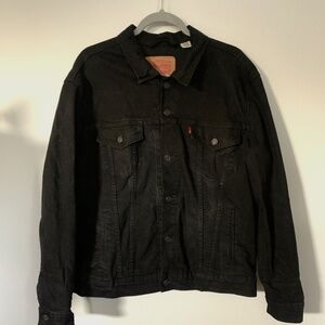 Levi Black Denim Jacket